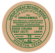 Corrugated Cardboard Label